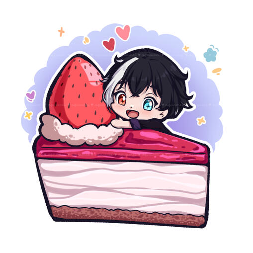 Chibi Cake YCH